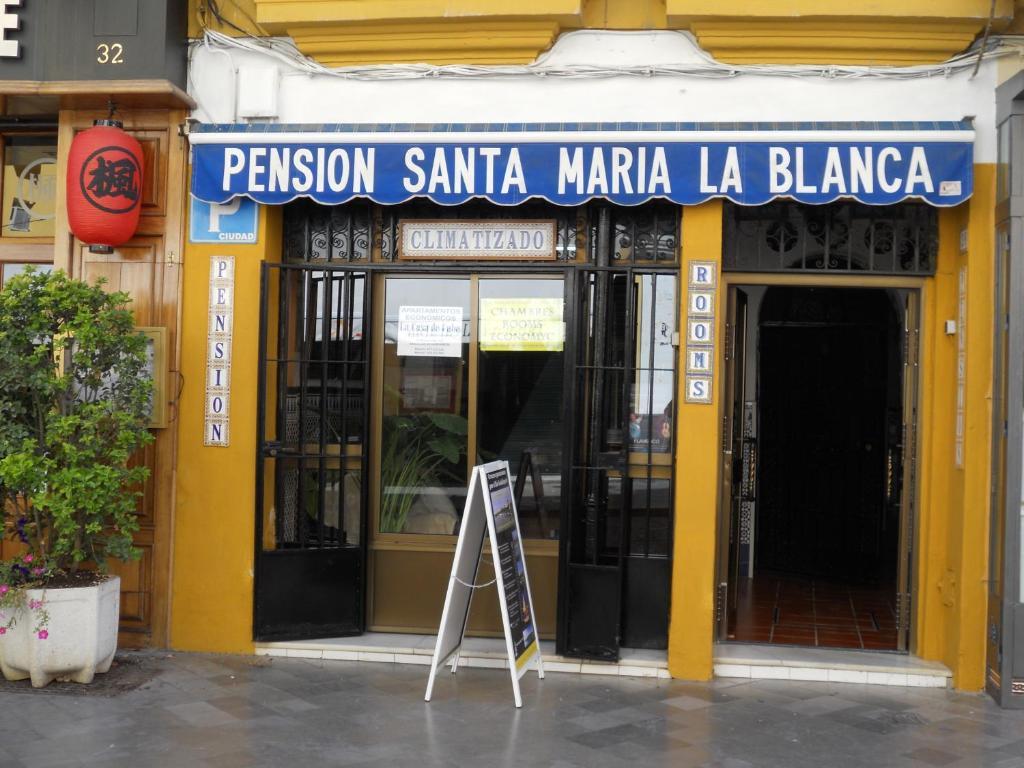 Pension Santa Maria La Blanca Sevilla Eksteriør billede